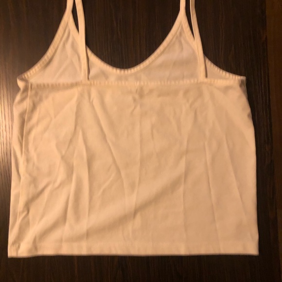 Madewell White Cropped Tanktop - Picture 2 of 3